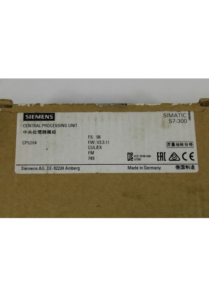 6ES7314-1AG14-0AB0