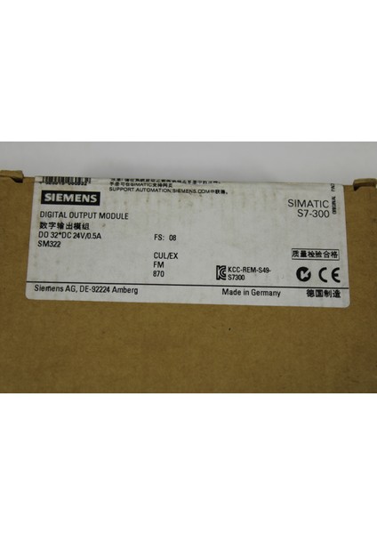 6ES7321-1BL00-0AA0