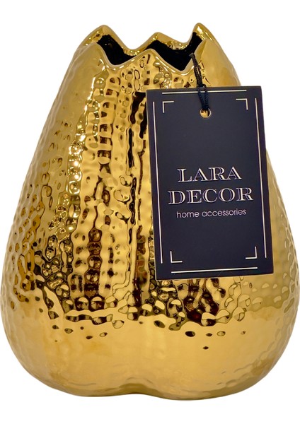 Gold Seramik Vazo (K)