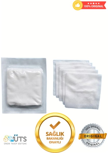 Steril Nonwoven Kompres Yüksek Emici 30X80CM (2 Adet 30X40) (100 Lü Kutu Fiyatıdır ) fiyatları