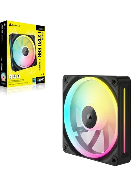 Corsaır Icue Lınk LX120 Rgb, 120MM Rgb Fan, Single Fan (CO-9051025-WW)