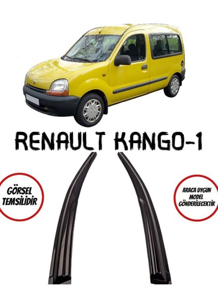 Renault Kango 1 Araba Cam Rüzgarlığı 2li Takım