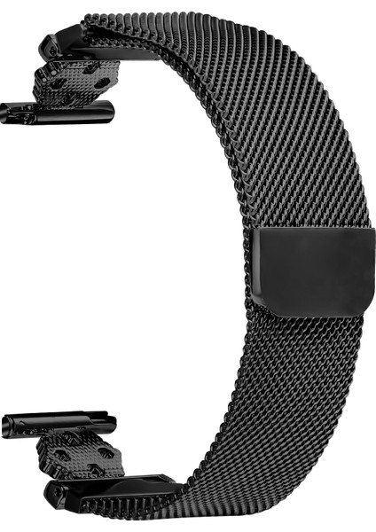 Huami Amazfit Bip 3 Pro / Bip 3 Manyetik Örgü Saat Kayışı (Yurt Dışından)