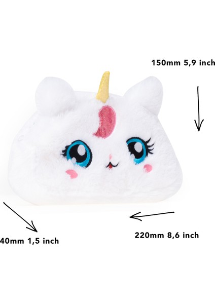 Unicorn Şekilli Pelüş Fermuarlı Yatay Kalem Kutu fırsatları