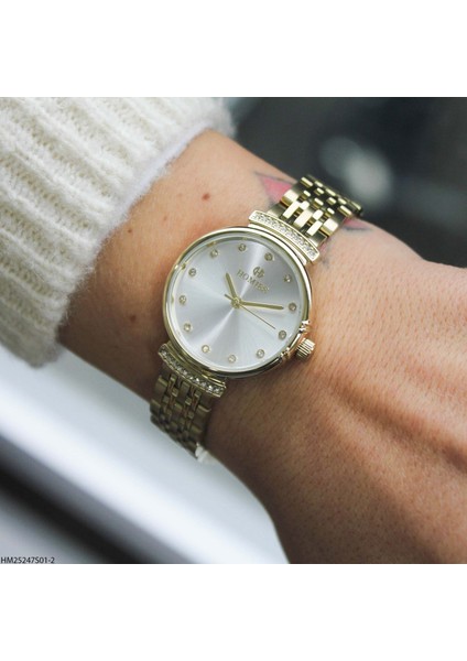 HM25247S01-2 Çelik Kordonlu Kadın Kol Saati modelleri
