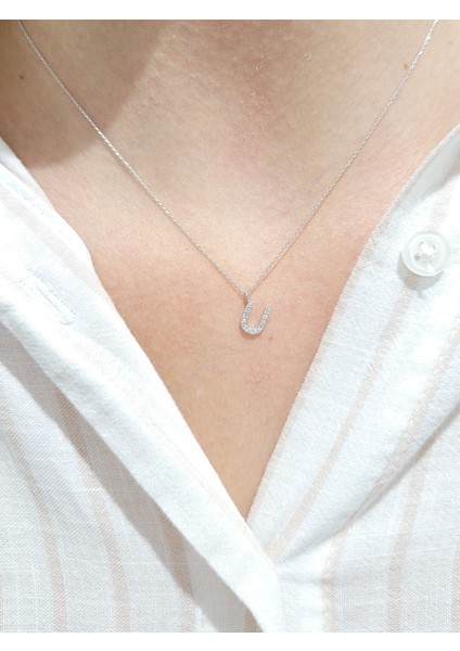 I'm Diamond U Harfi Pırlanta Kolye fiyatları