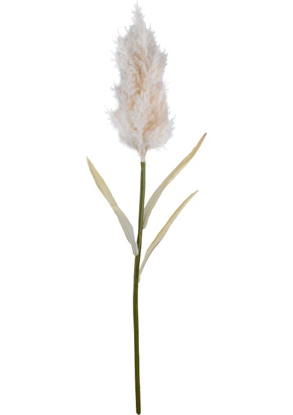 Yapay Pampas Dalı Beyaz 90 cm