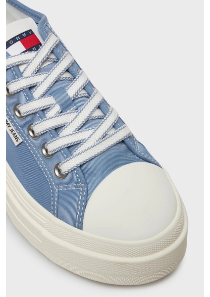 Logolu Kalın Tabanlı Sneaker Ayakkabı Bayan Ayakkabı EN0EN02713 C33 fırsatları