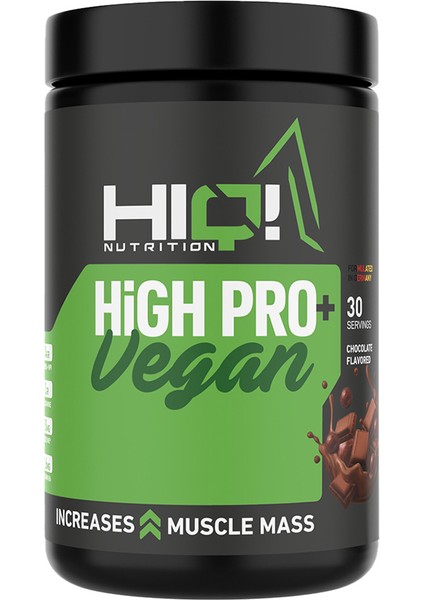 High Pro+ Vegan 900GR Chocolate Flavored