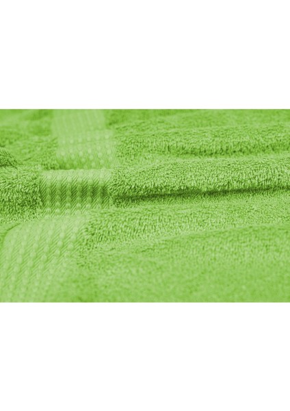 Tomurcuk %100 Pamuk 6'lı El Havlusu Seti | 50X100 cm | Yeşil modelleri