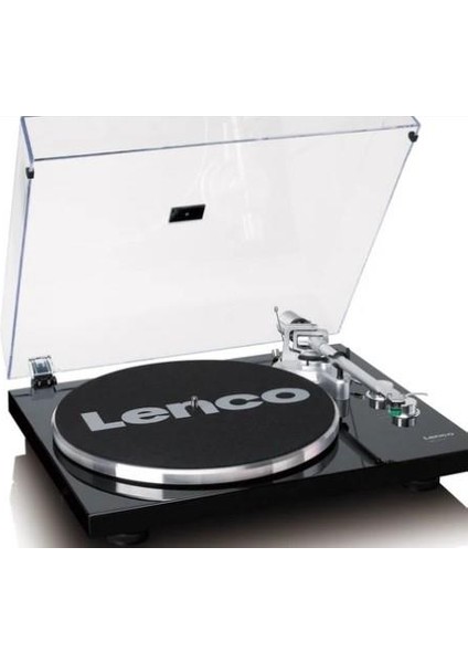 LBT-215BK - Bluetooth'lu® Döner Tabla ve Metal Döner Tabla, Kol ve Karşı Ağırlık - Özel Piyano Siyahı Rengi