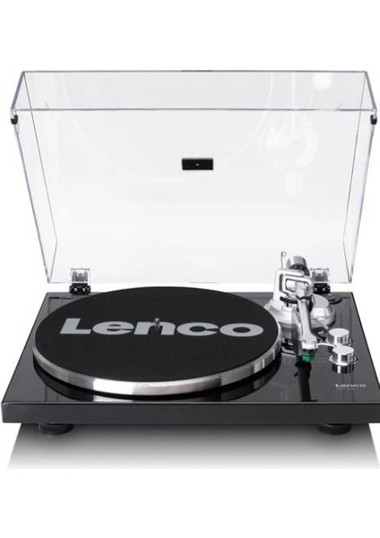 LBT-215BK - Bluetooth'lu® Döner Tabla ve Metal Döner Tabla, Kol ve Karşı Ağırlık - Özel Piyano Siyahı Rengi