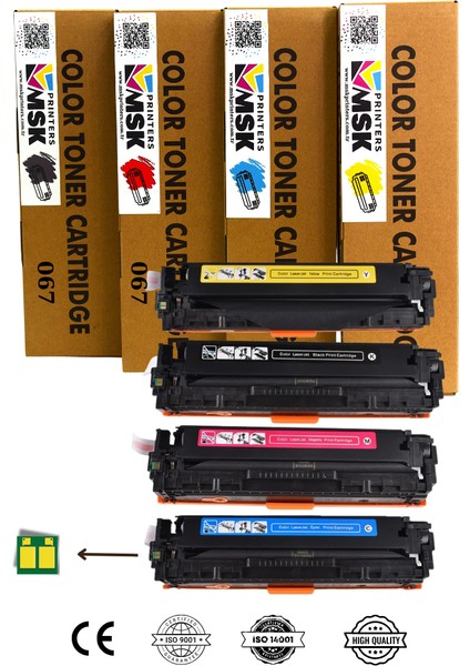 I-Sensys MF-651CW Muadil Toner Seti