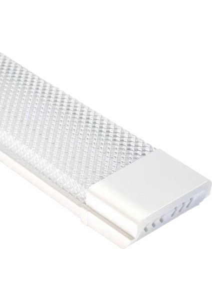 60W 120 cm Kristal Beyaz LED Bant Armatür 6500K (2li Paket) (4767)