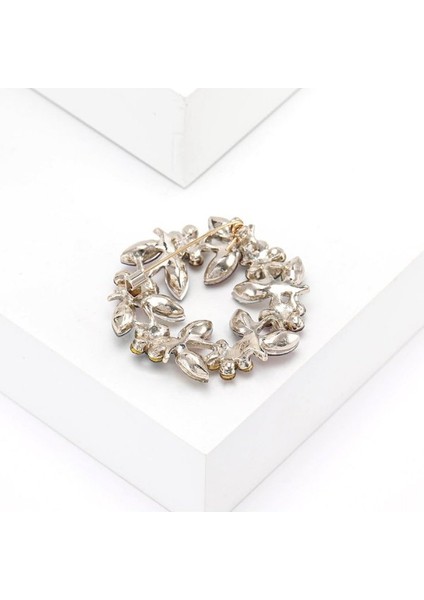 Retro Flower Klasik Model Çelenk Broş-KM-015 modelleri