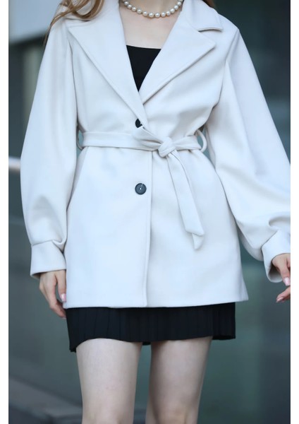 Eyandis Kadın Balon Kol Astarlı Kaşe Ceket fiyatları