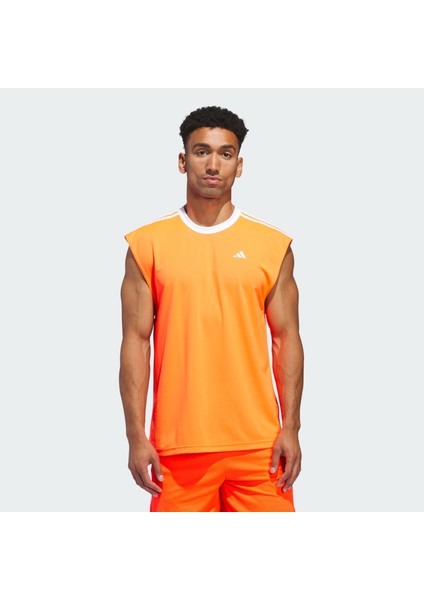 Performance IY3724 Basketball All-World Kolsuz Tişört