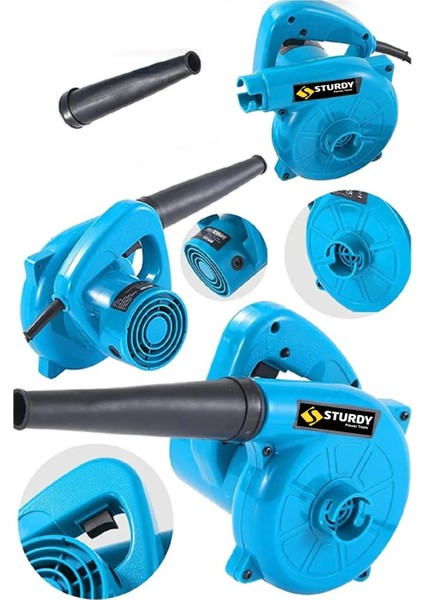 Power Tools 2400 WF Süper Güç Elektrikli Hava Körüğü New Serı Üfleme Makinası Emme Özellikli