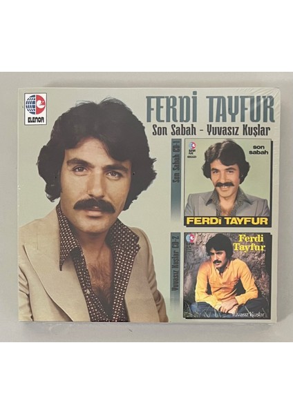 Ferdi Tayfur Son Sabah - Yuvasız Kuşlar Çift CD (Jelatininde Sıfır Orjnal Çift Cd)