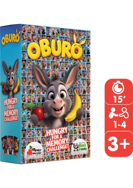 Oburo, Görsel Hafızayı Geliştiren Kart Oyunu (3-7 Yaş)