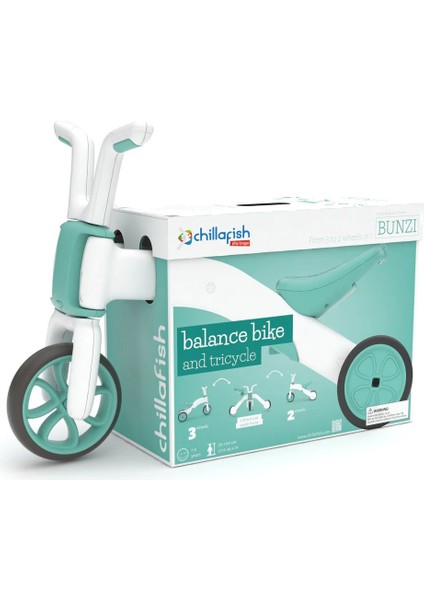 Bunzi - 2in1 Denge Bisikleti - Mint