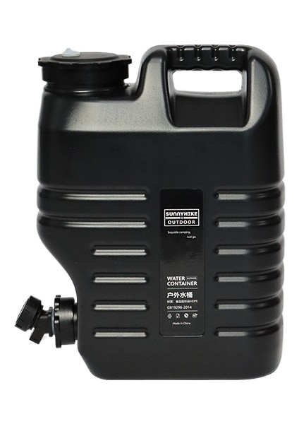 Açık Kamp Gıda Sınıfı 12L Su Depolama Kovası Taşınabilir Taşınabilir Su Depolama Kovası Musluklu Büyük Kapasite (Yurt Dışından)