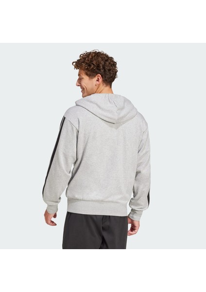 Sportswear JE6338 Essentials 3-Stripes French Terry Full-Zip Hoodie fiyatları