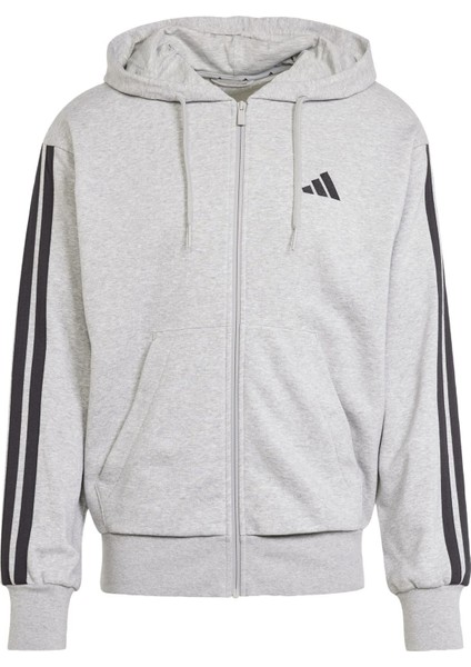 Sportswear JE6338 Essentials 3-Stripes French Terry Full-Zip Hoodie modelleri