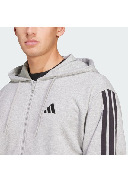 Sportswear JE6338 Essentials 3-Stripes French Terry Full-Zip Hoodie fırsatları
