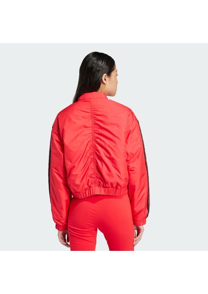 Sportswear JP1724 Essentials 3-Stripes Insulated Crop Bomber Jacket