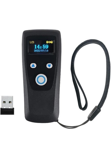 Tıwox VSK-150 2d Karekod 2.4g Kablosuz Barkod Okuyucu + Mını USB Dongle