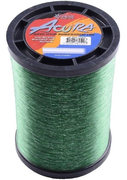 Acura 0.60 mm Yeşil 1kg Bobin Misina 18.5kg Çeker