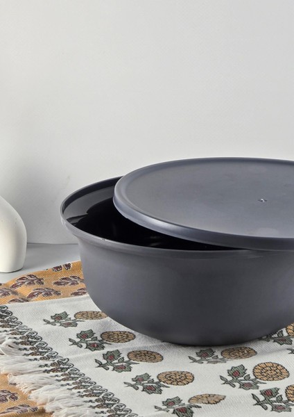 Soft Plastik Saklama Kabı - Mutfak Saklama Kutusu - 2 Litre, 23 cm - Gri fiyatları