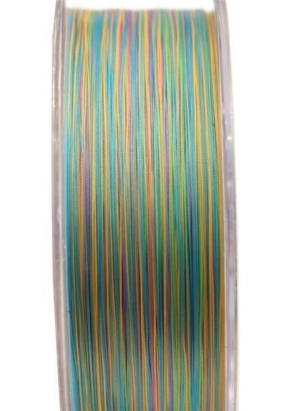 Light Jigging 12X Ultra Pe 0.28 mm 300M Multicolor 12 Örgü Ip Misina 24KG Çeker