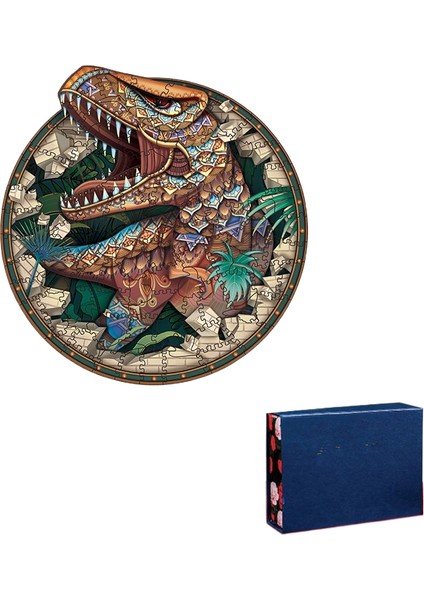 Küçük Şekilli Ahşap Puzzle Düzensiz Üç Boyutlu Hayvan Puzzle Ahşap Oyuncaklar (Yurt Dışından)