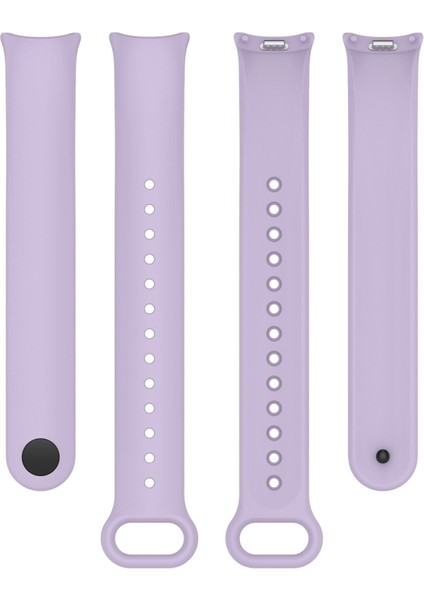 Xiaomi Mi Band 8 Mi Band 9 Uyumlu Silikon Kordon Bileklik Metal Klipsli indirimleri