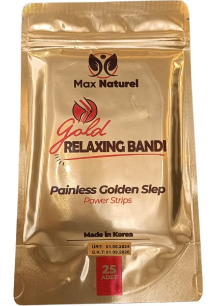 Gold Relaxıng Band