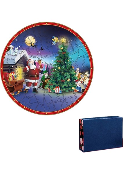 Büyük Şekilli Ahşap Puzzle Düzensiz Üç Boyutlu Hayvan Puzzle (Yurt Dışından)