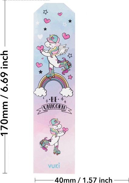 Unicorn Kağıt Kitap Ayracı fırsatları