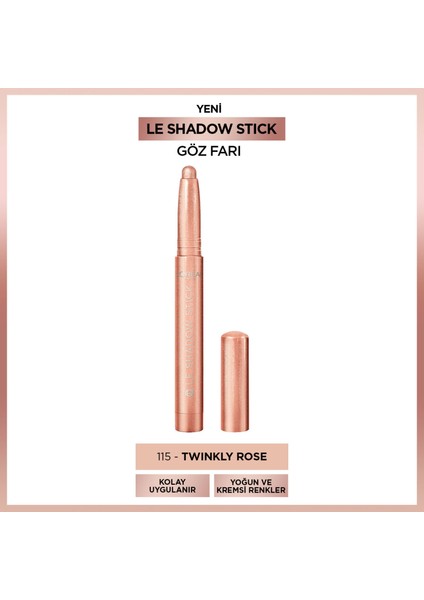 Le Shadow Stick Göz Farı - 115 Twinkly Rose