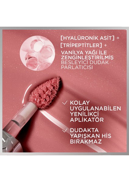 Plump Ambition Hyaluron Lip Oil Besleyici ve Nemlendirici Dudak Parlatıcısı - 510 La Nuit Sparkle