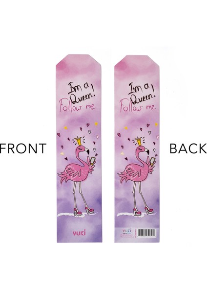 Flamingo Desenli Kağıt Kitap Ayracı indirimleri