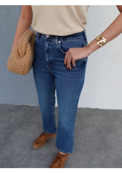 Likralı Flare Jean fiyatları
