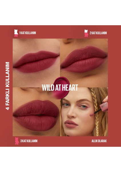 Super Stay Teddy Tint Uzun Süre Kalıcı Likit Mat Tint 50 Wild At Heart