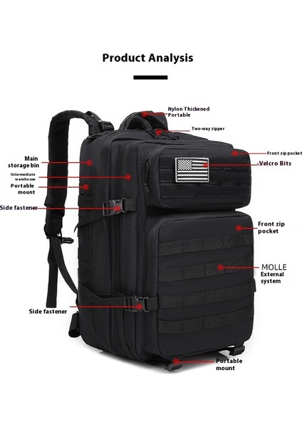 Lupu Omuz Çantası Erkek Kamp Kamuflaj Dağcılık Eğlence Seyahat Sporları Büyük Kapasiteli Açık Taktik Sırt Çantaları (Yurt Dışından) modelleri