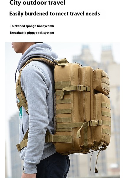 Lupu Omuz Çantası Erkek Kamp Kamuflaj Dağcılık Eğlence Seyahat Sporları Büyük Kapasiteli Açık Taktik Sırt Çantaları (Yurt Dışından) indirimleri