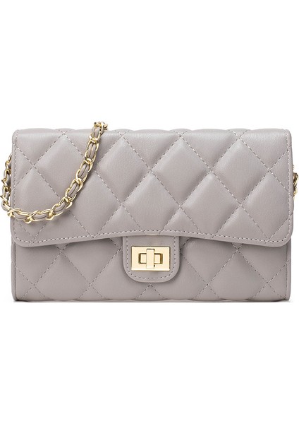 Moda Elmas Kafes Zincir Çanta Küçük Parfüm Tarzı Niş Çanta Kıdemli Anlamda Kadın Kış Yüz Bayanlar Crossbody Çanta (Yurt Dışından)