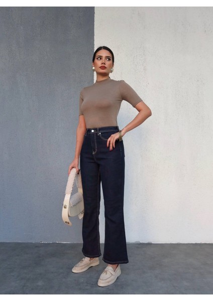 Likralı Flare Jean fiyatları