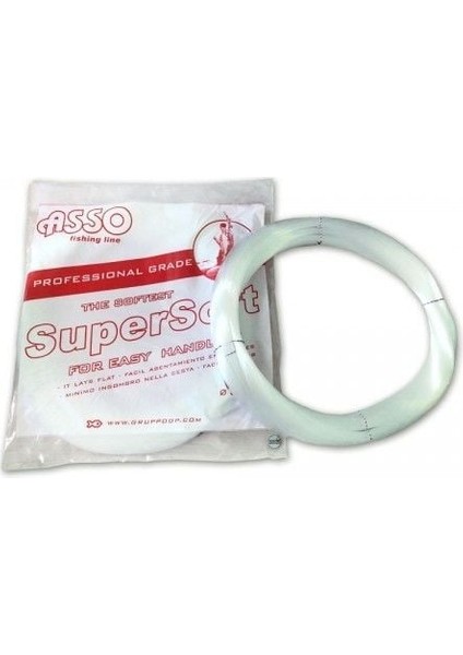 Super Soft 0.60 mm 1000M Beyaz Çile Misina 17KG Çeker