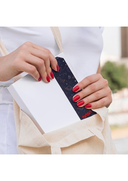 Astronot Desenli Kağıt Kitap Ayracı modelleri